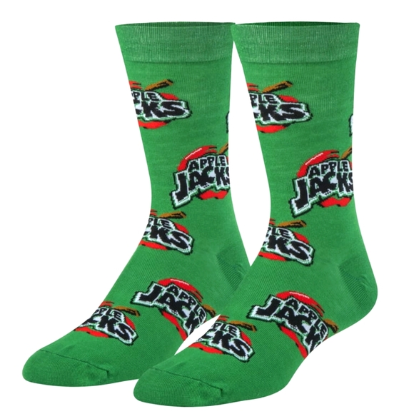 Other - Crazy Apple Jacks Novelty Socks